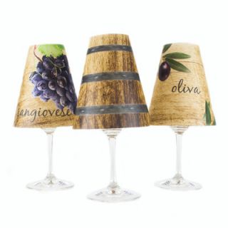 Tuscany Paper Wine Glass Lamp Shade