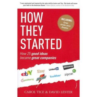 How They Started How 25 Good Ideas Became Great Companies