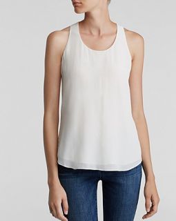 Eileen Fisher Silk Scoop Neck Tank   The Fisher Project