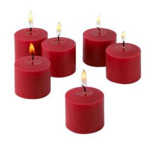 Light In The Dark 10 Hour Red Unscented Votive Candle (Set of 72) LITD V1072 RED