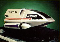 Telemania Star Trek Shuttlecraft Clock   AM/FMRadio —