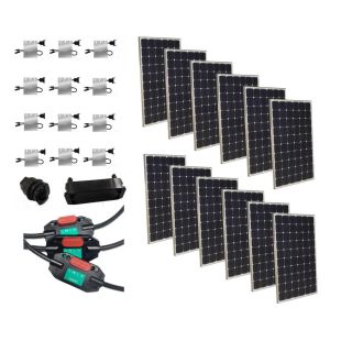 Grape Solar 3.18 Kilowatt Grid Tie Solar Electric Power Kit