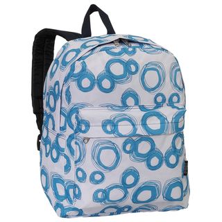 Everest Blue Marks Pattern Printed Backpack
