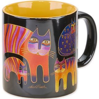 Laurel Burch Artistic Mug Collection Fantastic Feline Totem   16657901