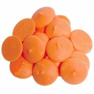 Make N Mold 61650 14 oz. Orange Vanilla Flavored Candy wafers, Pack of 24