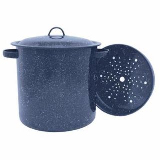 Graniteware F6237DS 1 15. 5 Quart Tamale Menudo Pot Boiler