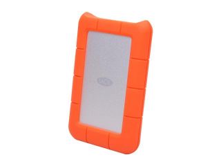 LaCie 500GB Rugged Mini External Hard Drive USB 3.0 Model 301555 Orange