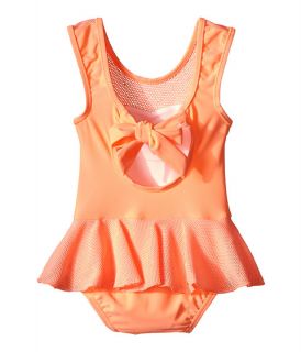 Seafolly Kids Peek A Boo Peplum Tank Top (Infant/Toddler/Little Kids) Rockmelon