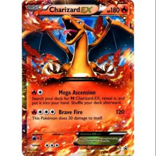Pokemon X & Y Promo Single Card Rare Holo Charizard EX XY17 Oversized