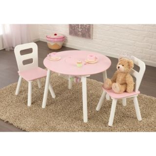 KidKraft Kids 2 Piece Round Table and Chair Set