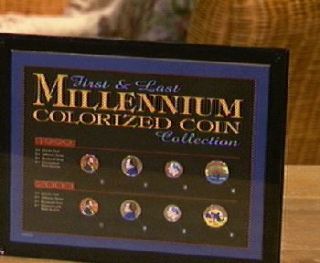 The First and Last Millennium Colorized Coin Collection —