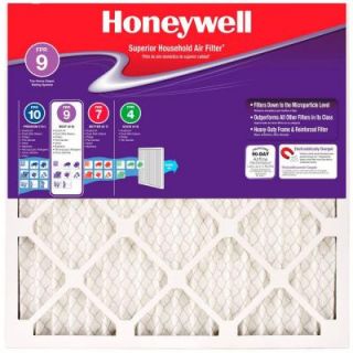 Honeywell 20 in. x 30 in. x 1 in. Superior Allergen Pleated FPR 9 Air Filter 90901.012030