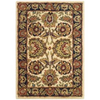 Safavieh Classic Ivory/Navy 2 ft. x 3 ft. Area Rug CL359E 2
