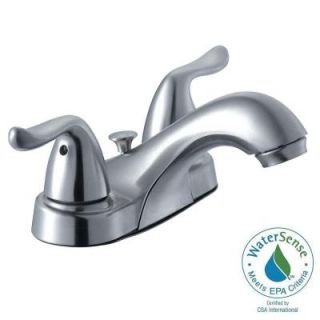 Glacier Bay Constructor 4 in. Centerset 2 Handle Bathroom Faucet in Brushed Nickel 67499W 6304