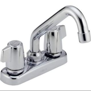 Delta 2133LF Classic Lavatory Faucet with Two Blade Handles, Chrome