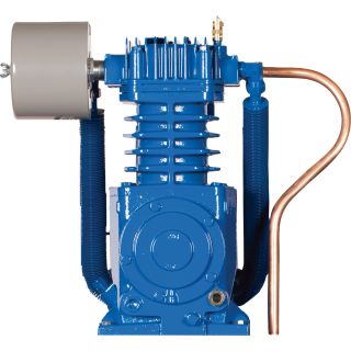 Quincy Quincy QT-5 Basic Compressor Pump — For 3 & 5 HP Quincy QT Compressors, Two-Stage, Splash-Lubricated, Model# 113690