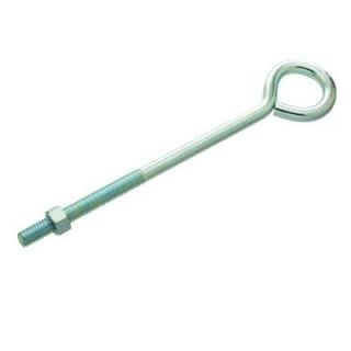 Crown Bolt 5/16 in. x 3 1/4 in. Zinc Plated Eye Bolt with Nut 06836