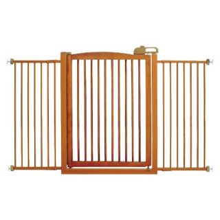 Richell One Touch Pet Gate 150   Brown (Tall)