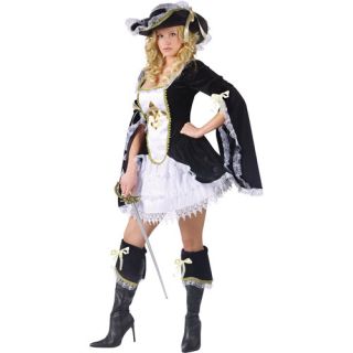 Midnight Musketeer Adult Halloween Costume