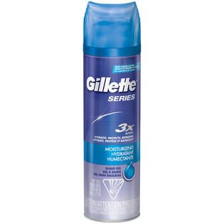 Gillette Gillette TGS Series Shave Gel Moisurizing 7 Oz Male Shave