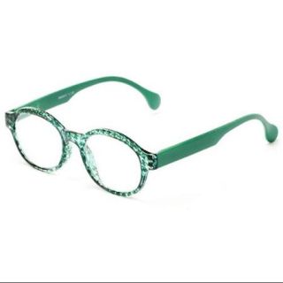 Readers The Preppy +1.00 Mint Green Houndstooth Reading Glasses