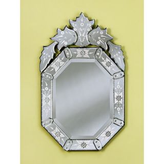 Venetian Gems 33 H x 20 W Olivia Medium Wall Mirror