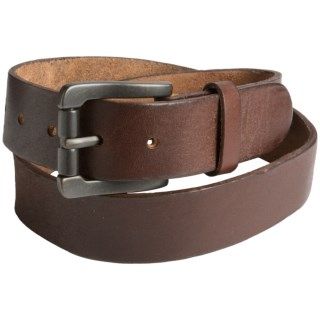Bill Adler Classic Vintage Leather Belt (For Men) 49