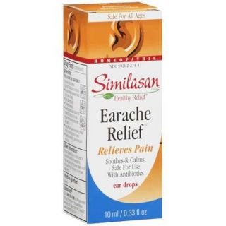 Similasan Healthy Relief Earache Relief Ear Drops, .33 oz