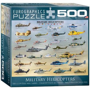 Military Helicopters 500   Toys & Games   Puzzles   Jigsaw Puzzles