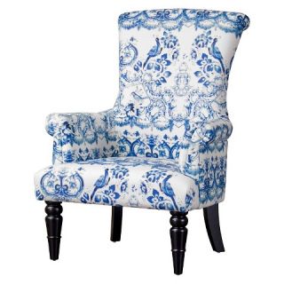 Darlington Arm Chair   Porcelain   Baxton Studio