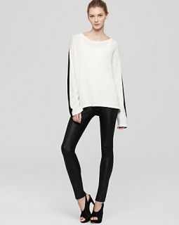 Vince Sweater & Leather Pants