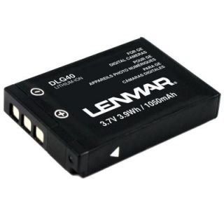 Lenmar Lithium Ion 1050mAh/3.7 Volt Digital Camera Replacement Battery DLG40