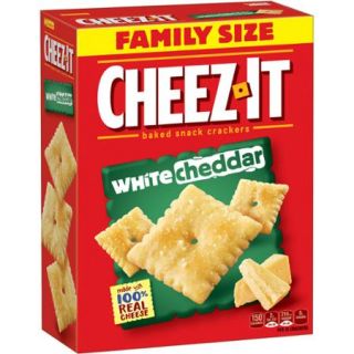 Cheez It White Cheddar Baked Snack Crackers, 21 oz