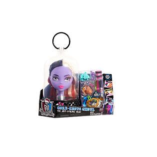 Monster High Createable Head   Purple   Toys & Games   Dolls
