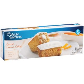 Weight Watchers Carrot Creme Cake, 6 count
