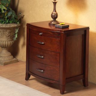 Modus Furniture Brighton 2 Drawer Nightstand with Power Charging