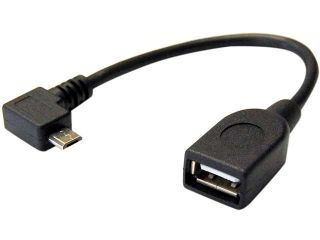 BYTECC MICROUSB OTG Micro USB Male to USB Female OTG Adaptor Cable M F