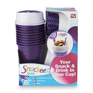 As Seen On TV Snackeez Duo Cup Kit   Appliances   As Seen on TV