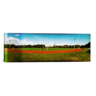iCanvas Panoramic 'McCarren Park, Greenpoint, Brooklyn' Photographic Print on Canvas