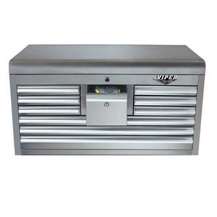 Viper Tool Storage  33 10 Drawer 304 Stainless Steel Top Chest