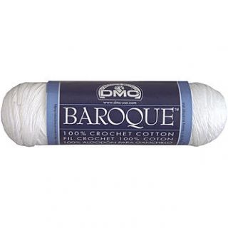 DMC Baroque Crochet Cotton 400 Yards Ecru   Home   Crafts & Hobbies