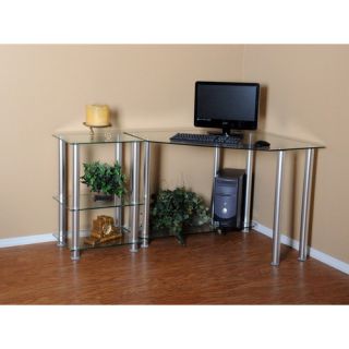 RTA Home And Office Corner Computer Desk with 20 Modular Extension
