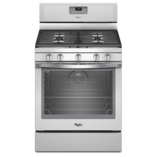 Whirlpool 30 inch Freestanding Gas Range with 5 Sealed Burners and