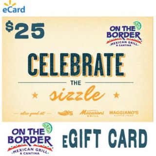  On The Border $25 eGift Card