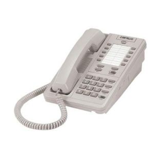 Cortelco Patriot Corded Telephone   Pearl Gray ITT 2193PG