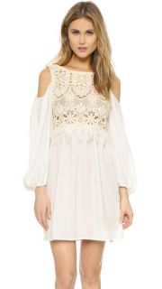 CHIO Lace Fringe Dress