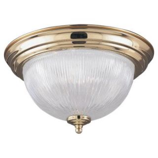 Sea Gull Lighting 1 Light Polished Brass Ceiling Fixture 7595 02