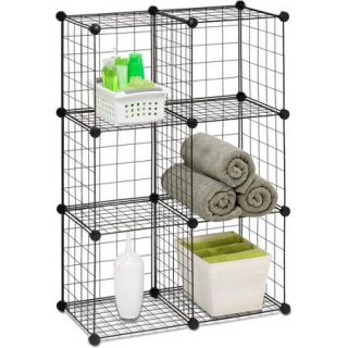 Honey Can Do 6pk Modular Mesh Storage Cubes