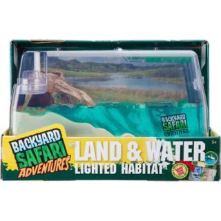Backyard Safari Land and Water Lighted Habitat
