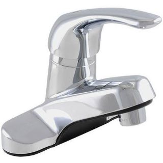 Exquisite Green Single Handle Lavatory Faucet with Pop Up, Chrome